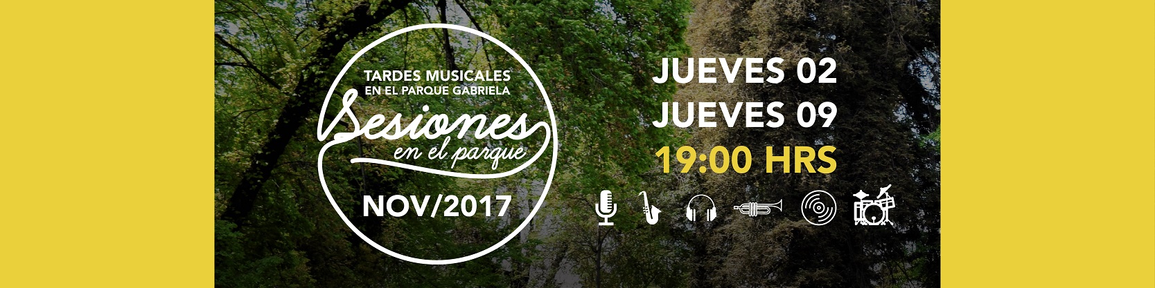 Últimos conciertos de “Sesiones en el Parque”. 